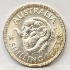 AUSTRALIA 1963 . ONE 1 SHILLING